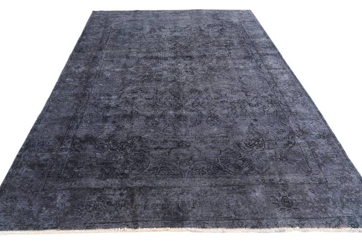 Detail image of 8' 4 x 9' 1 Hand Knotted Ultra Vintage Persian Wool Rug
