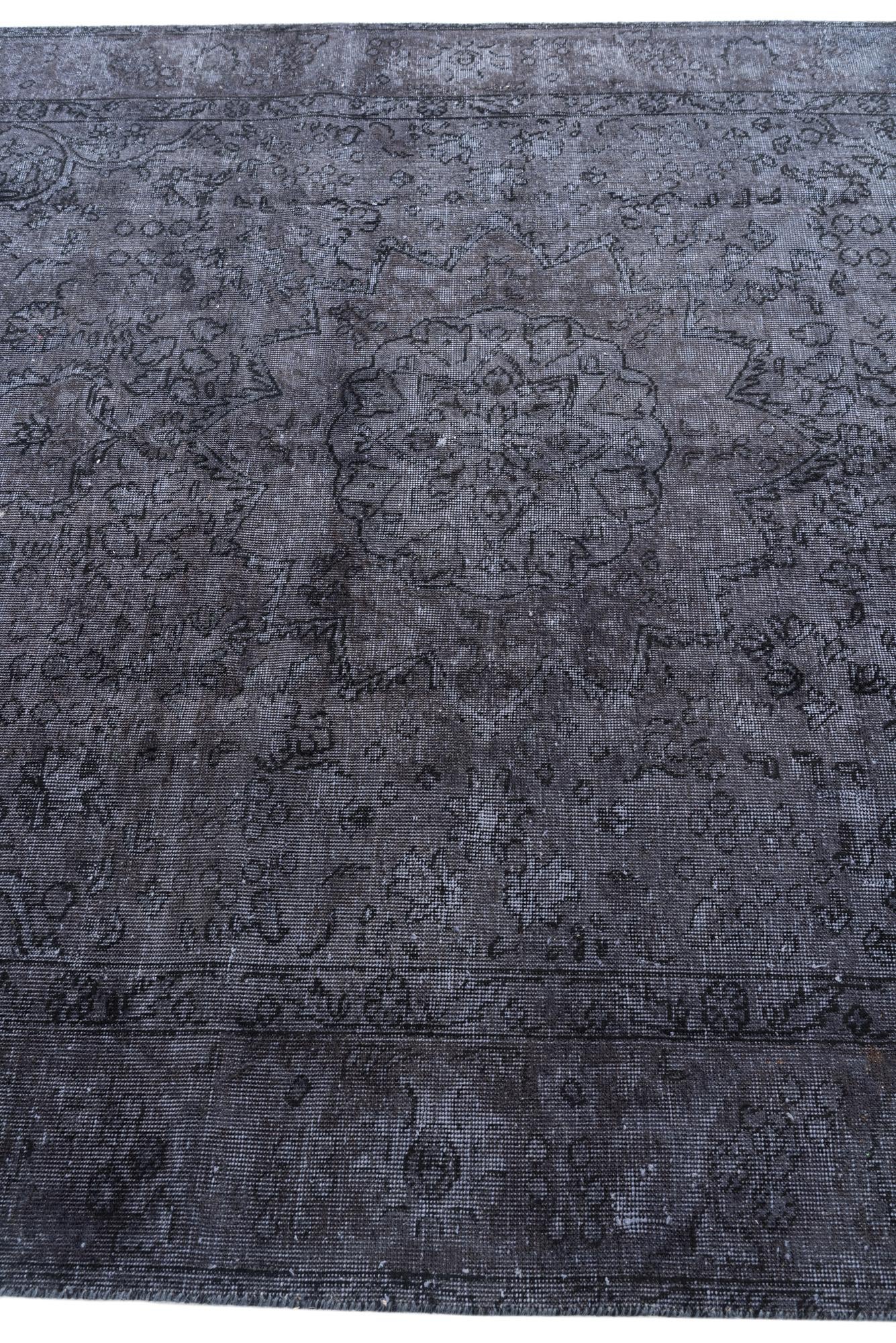 8' 4 x 9' 1 Hand Knotted Ultra Vintage Persian Wool Rug