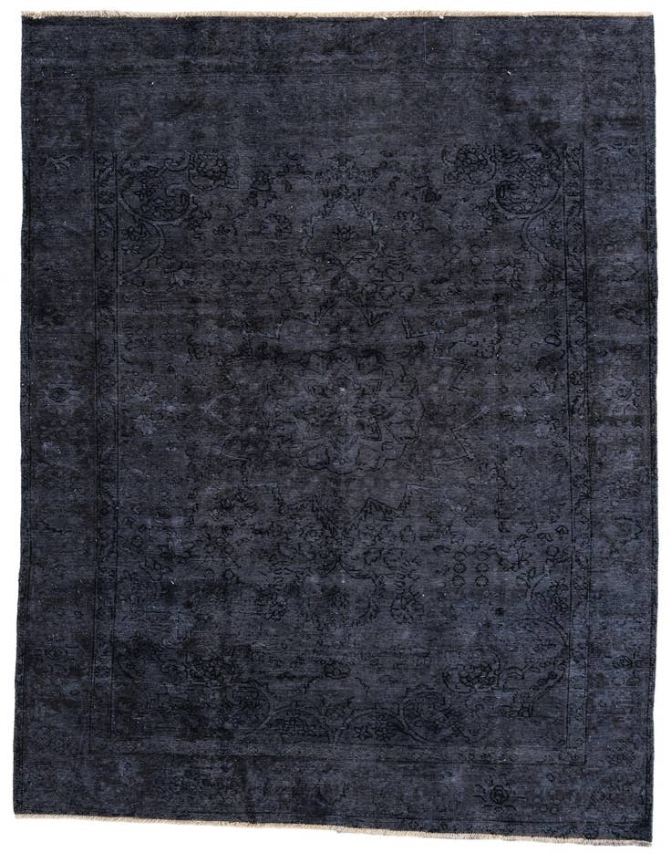 Detail image of 8' 4 x 9' 1 Hand Knotted Ultra Vintage Persian Wool Rug