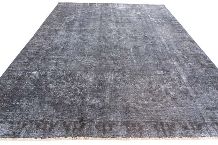 8' 10 x 12' Hand Knotted Ultra Vintage Persian Wool Rug