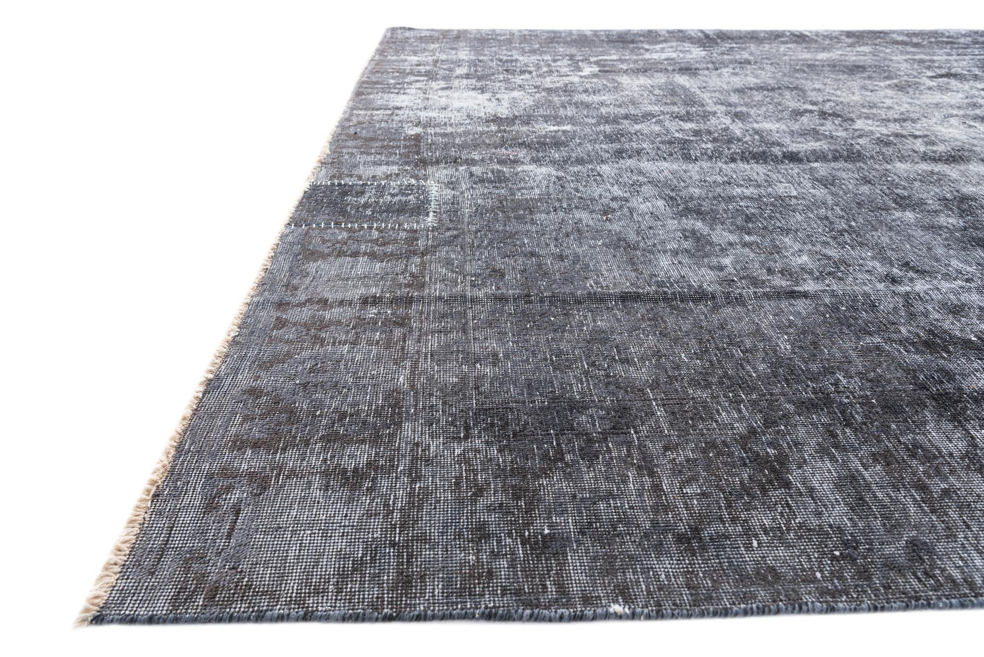 8' 10 x 12' Hand Knotted Ultra Vintage Persian Wool Rug