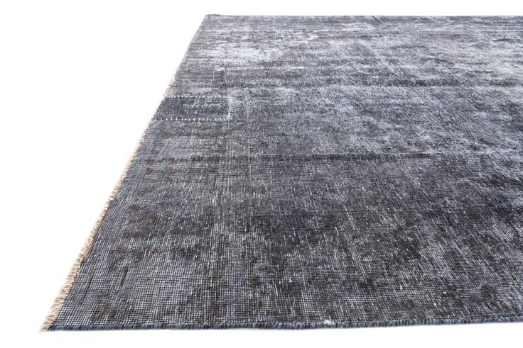 Detail image of 8' 10 x 12' Hand Knotted Ultra Vintage Persian Wool Rug