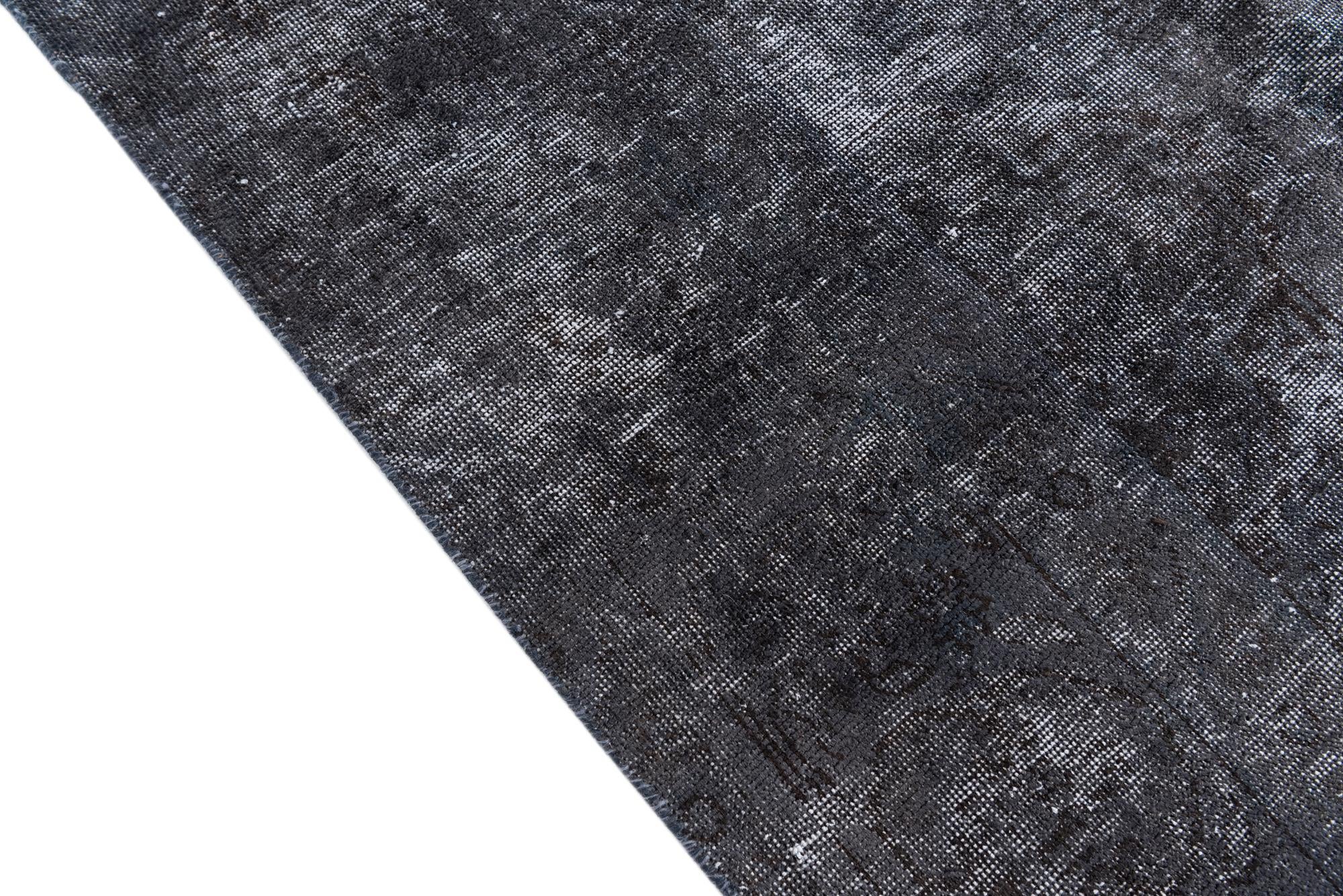 9' 5 x 15' 6 Hand Knotted Ultra Vintage Persian Wool Rug