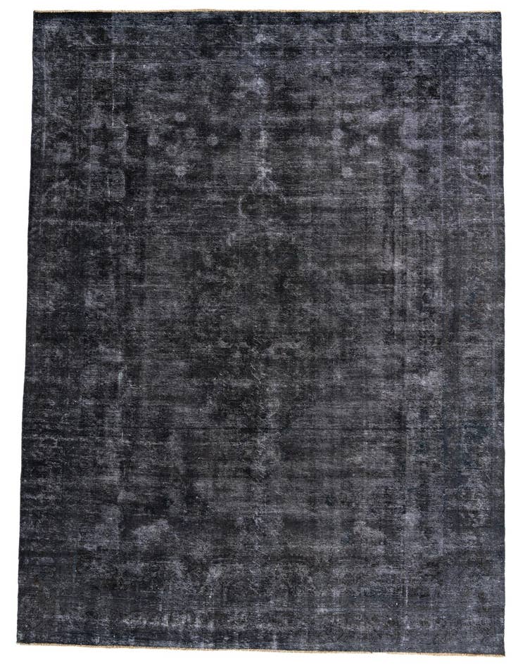Detail image of 9' 5 x 15' 6 Hand Knotted Ultra Vintage Persian Wool Rug