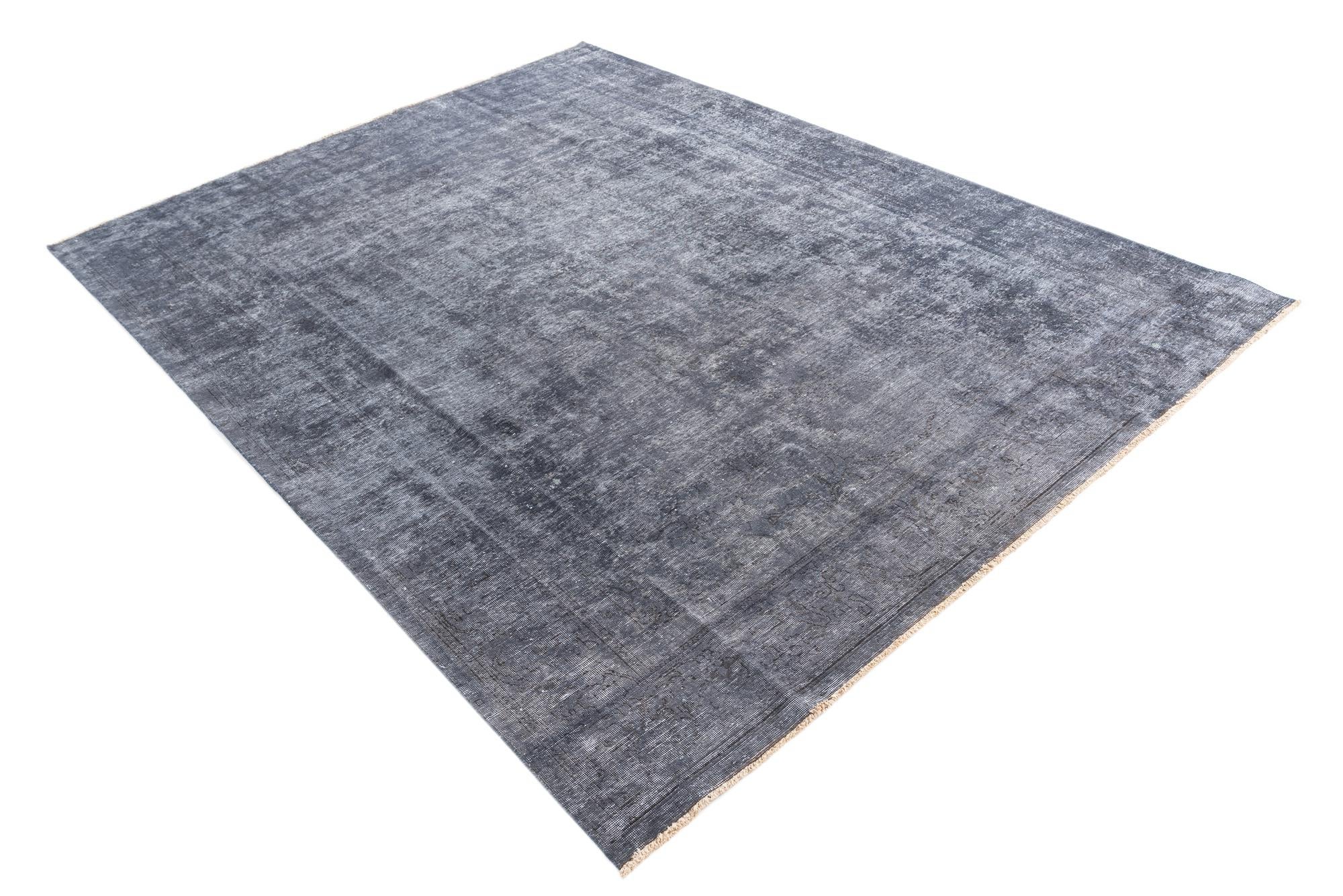 9' 1 x 12' 6 Hand Knotted Ultra Vintage Persian Wool Rug