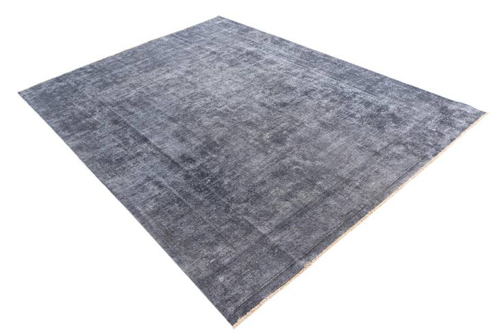 Detail image of 9' 1 x 12' 6 Hand Knotted Ultra Vintage Persian Wool Rug