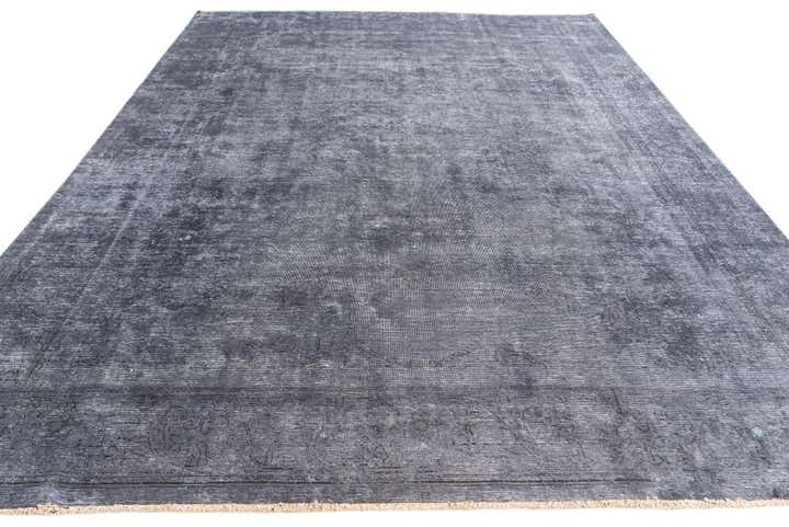 9' 1 x 12' 6 Hand Knotted Ultra Vintage Persian Wool Rug