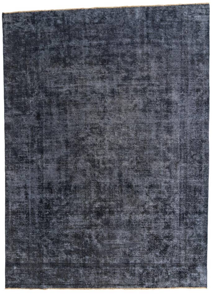 Detail image of 9' 1 x 12' 6 Hand Knotted Ultra Vintage Persian Wool Rug