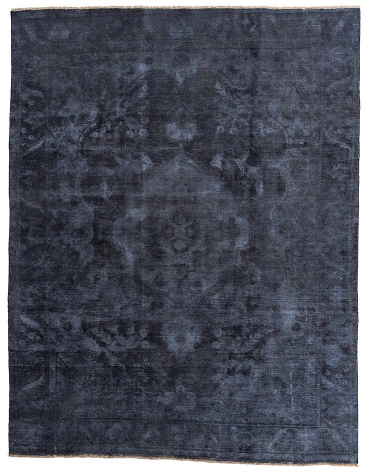 Detail image of 7' 7 x 11' 1 Hand Knotted Ultra Vintage Persian Wool Rug