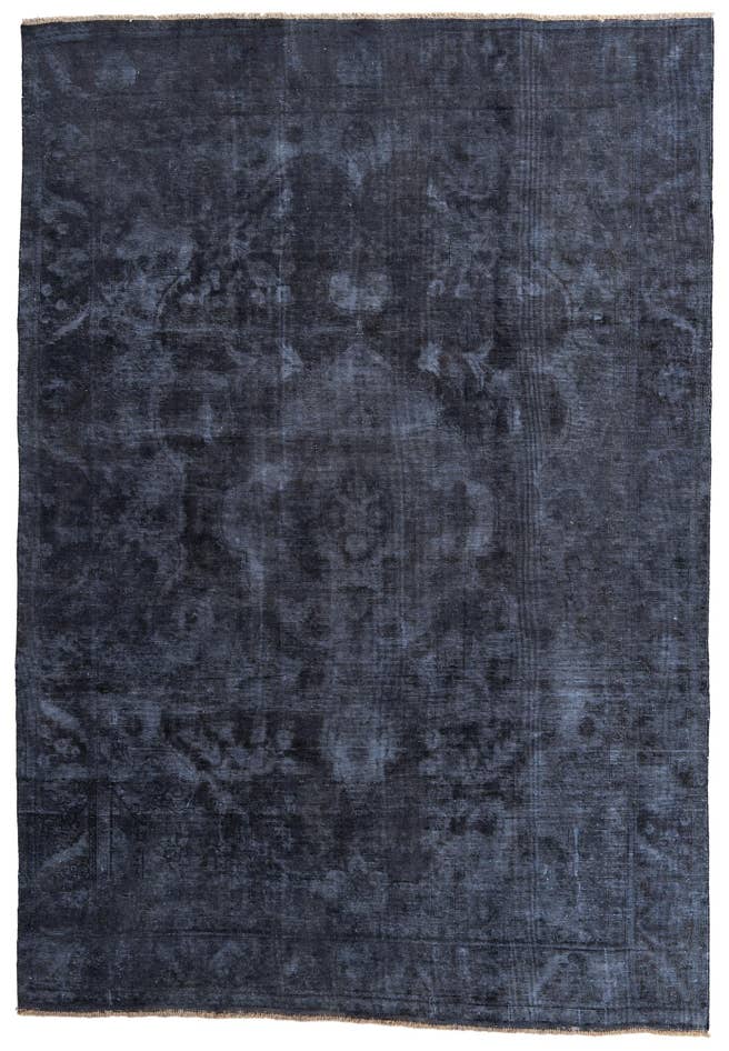 Detail image of 7' 7 x 11' 1 Hand Knotted Ultra Vintage Persian Wool Rug