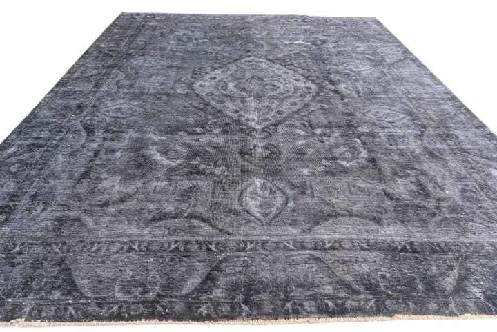 9' 10 x 12' 8 Hand Knotted Ultra Vintage Persian Wool Rug