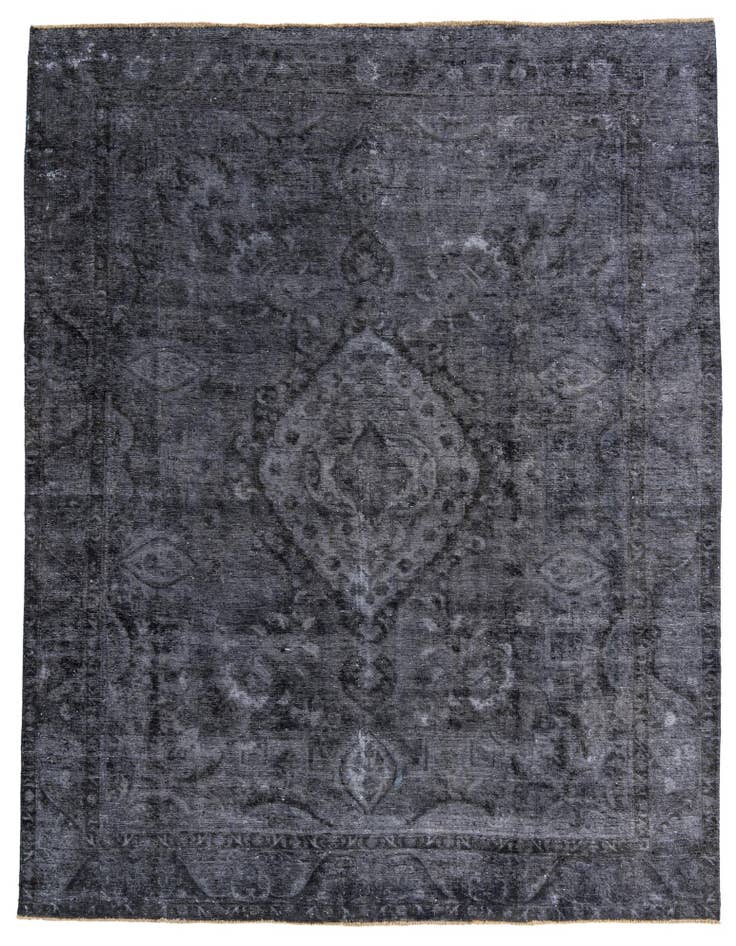 Detail image of 9' 10 x 12' 8 Hand Knotted Ultra Vintage Persian Wool Rug
