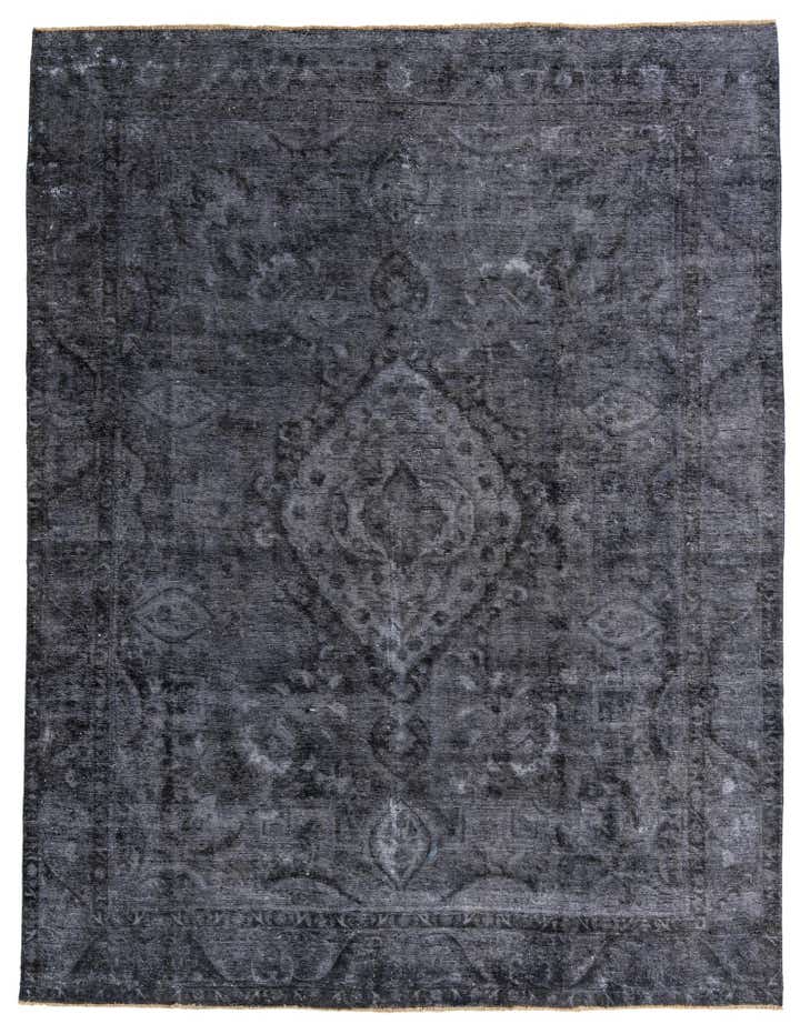 9' 10 x 12' 8 Hand Knotted Ultra Vintage Persian Wool Rug