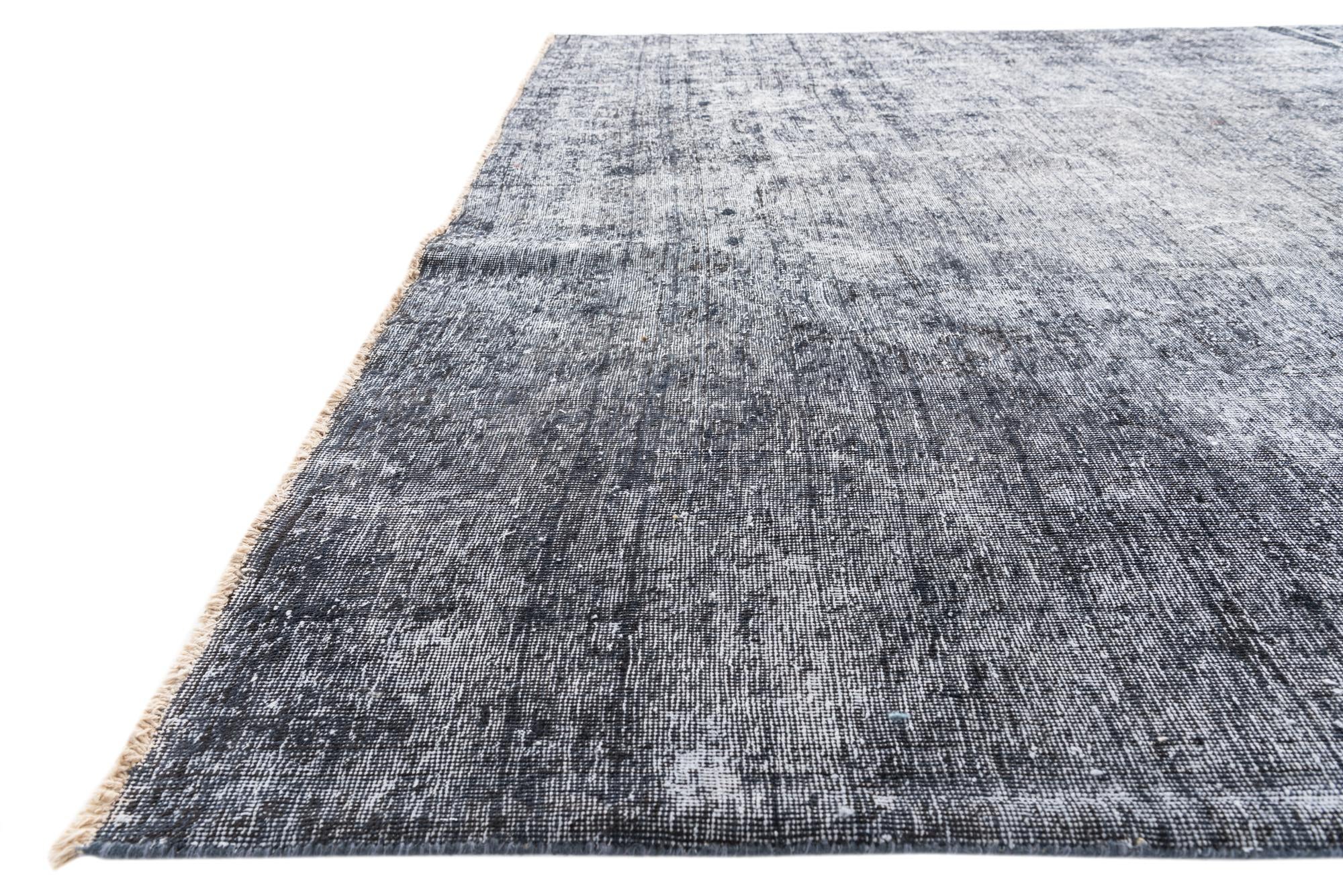 9' 10 x 11' 7 Hand Knotted Ultra Vintage Persian Wool Rug