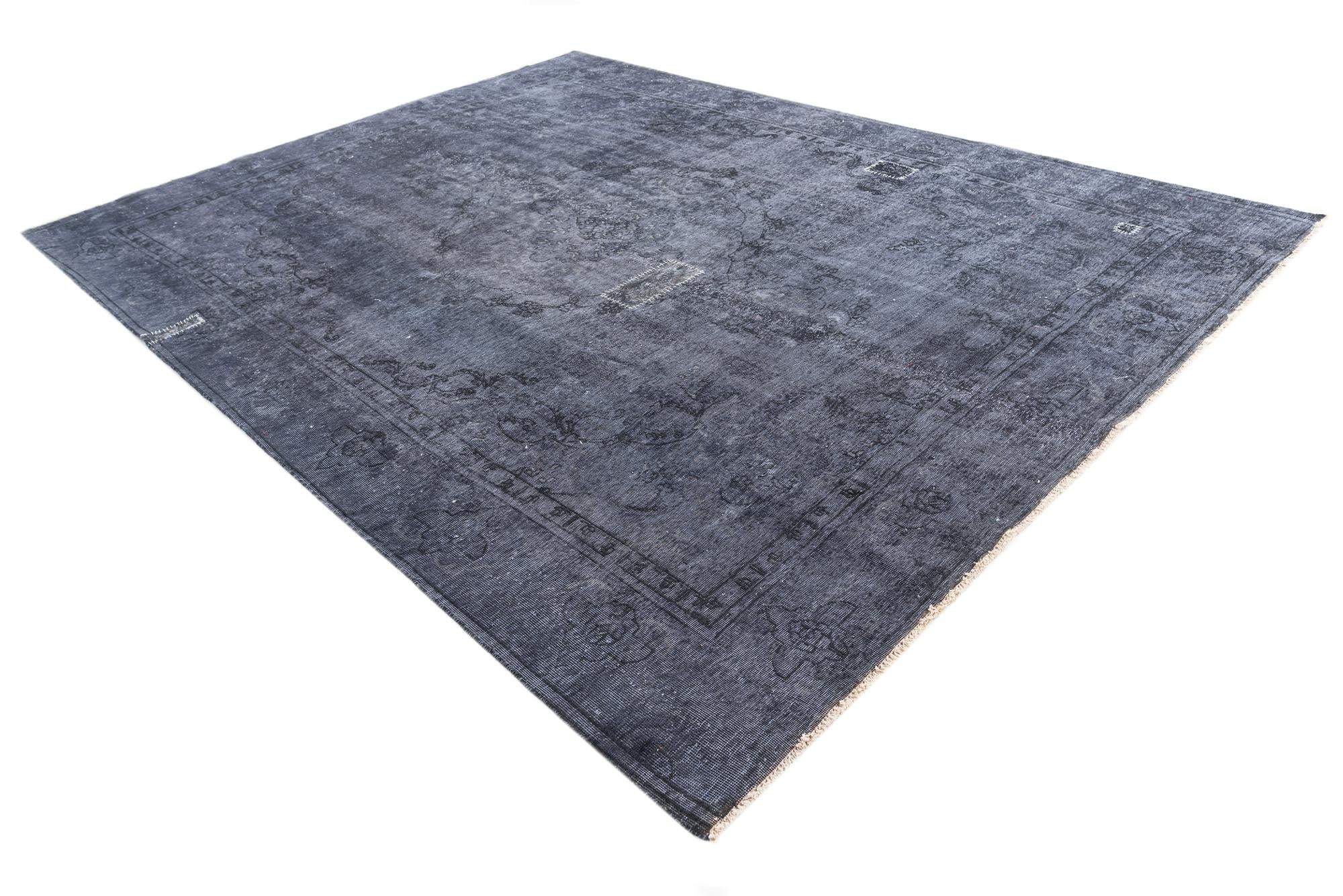 9' 4 x 12' 4 Hand Knotted Ultra Vintage Persian Wool Rug