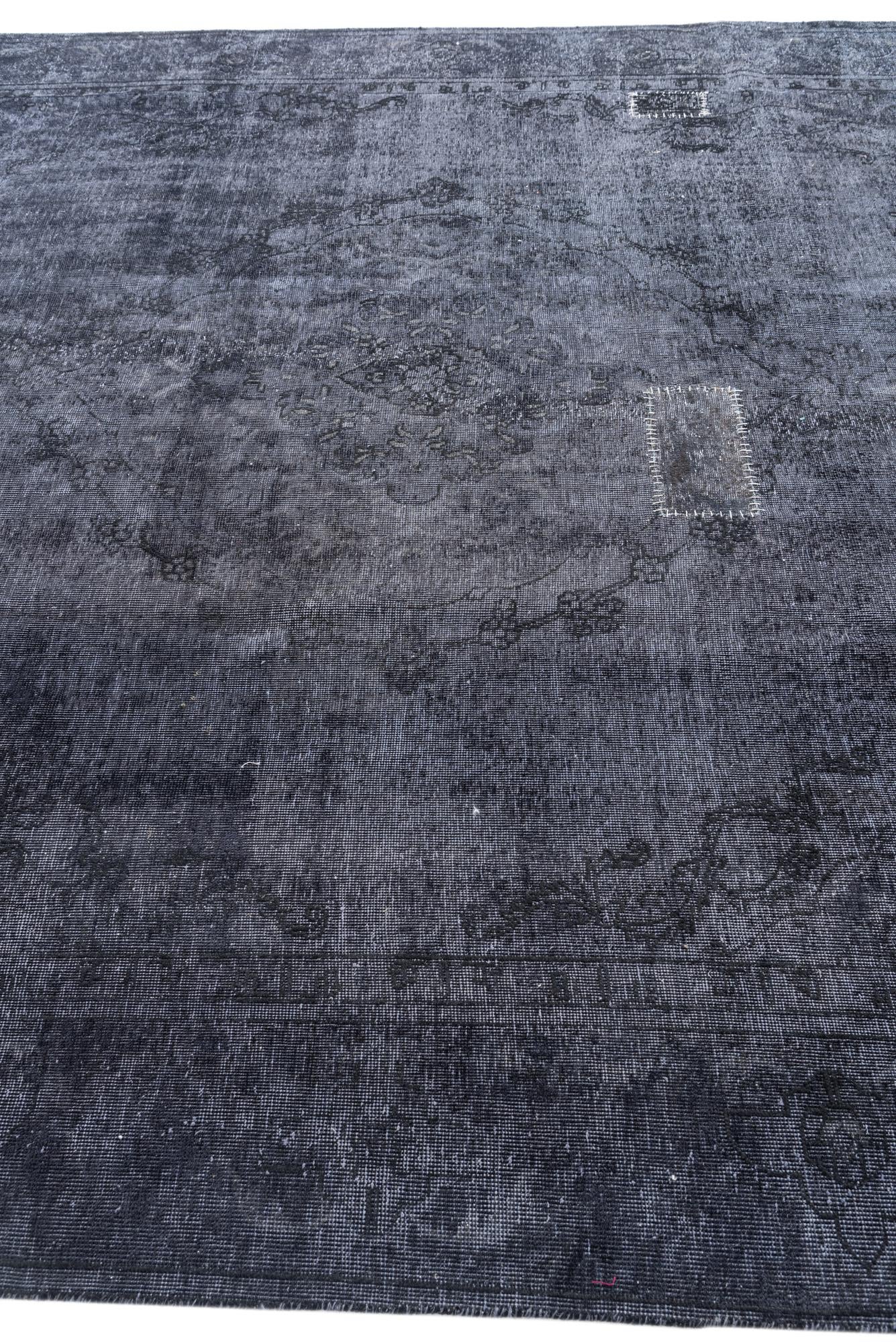 9' 4 x 12' 4 Hand Knotted Ultra Vintage Persian Wool Rug