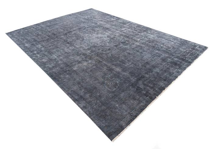 Detail image of 8' 9 x 12' 9 Hand Knotted Ultra Vintage Persian Wool Rug