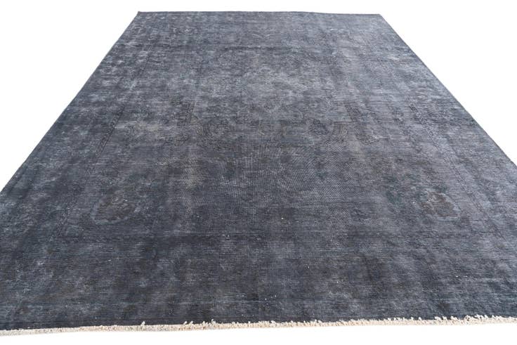 Detail image of 8' 9 x 12' 9 Hand Knotted Ultra Vintage Persian Wool Rug