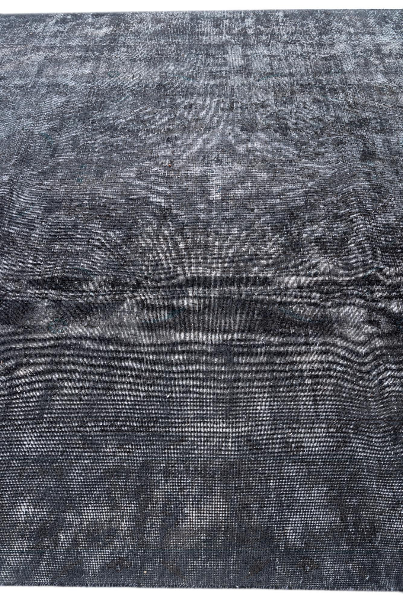 8' 9 x 12' 9 Hand Knotted Ultra Vintage Persian Wool Rug