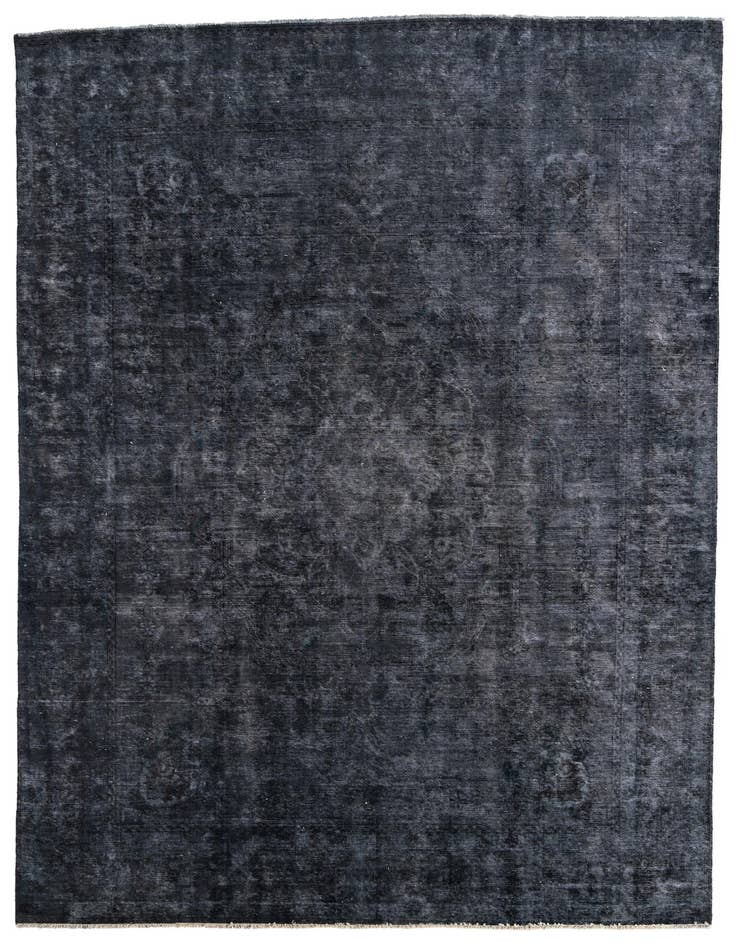 Detail image of 8' 9 x 12' 9 Hand Knotted Ultra Vintage Persian Wool Rug