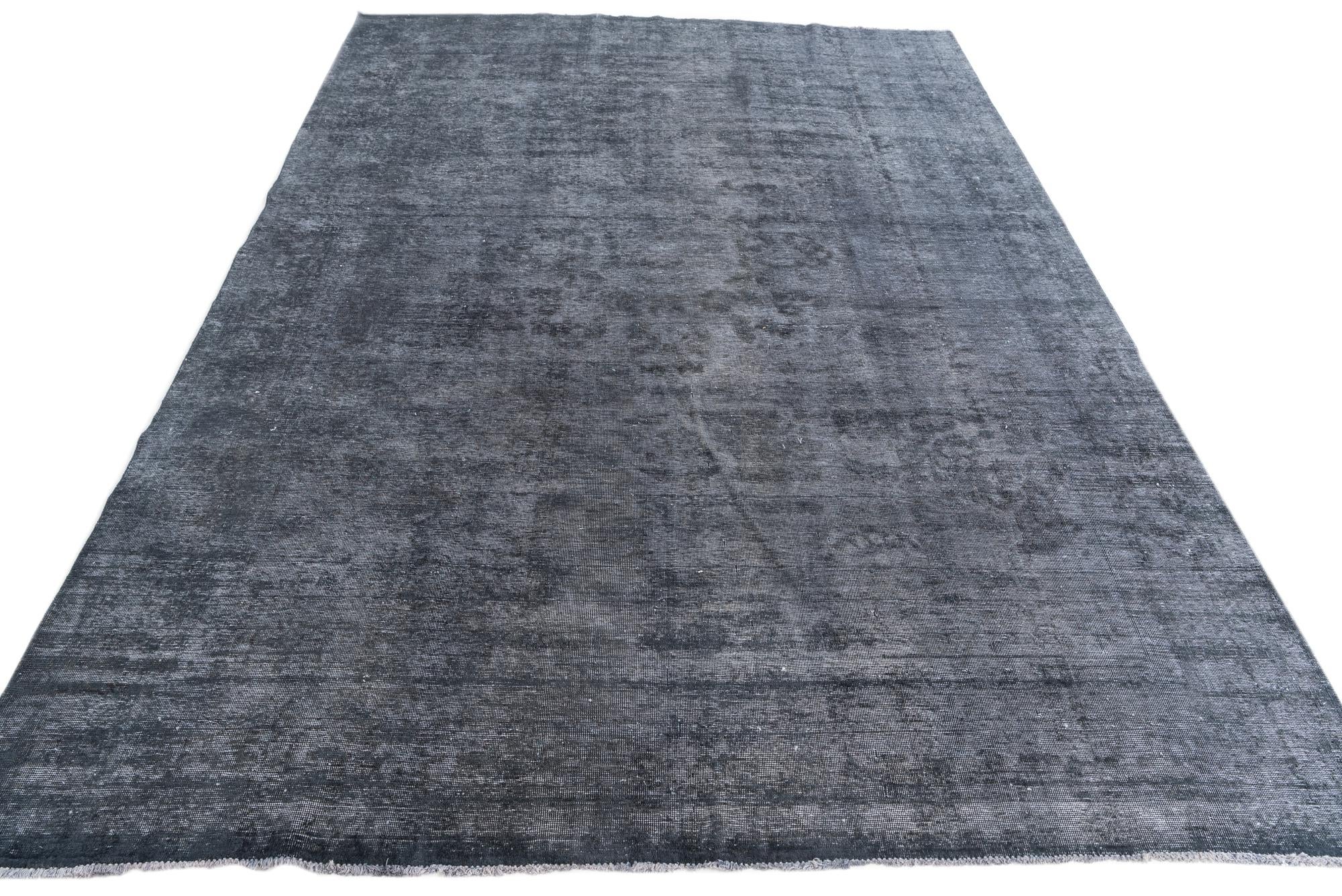 9' 4 x 13' 1 Hand Knotted Ultra Vintage Persian Wool Rug