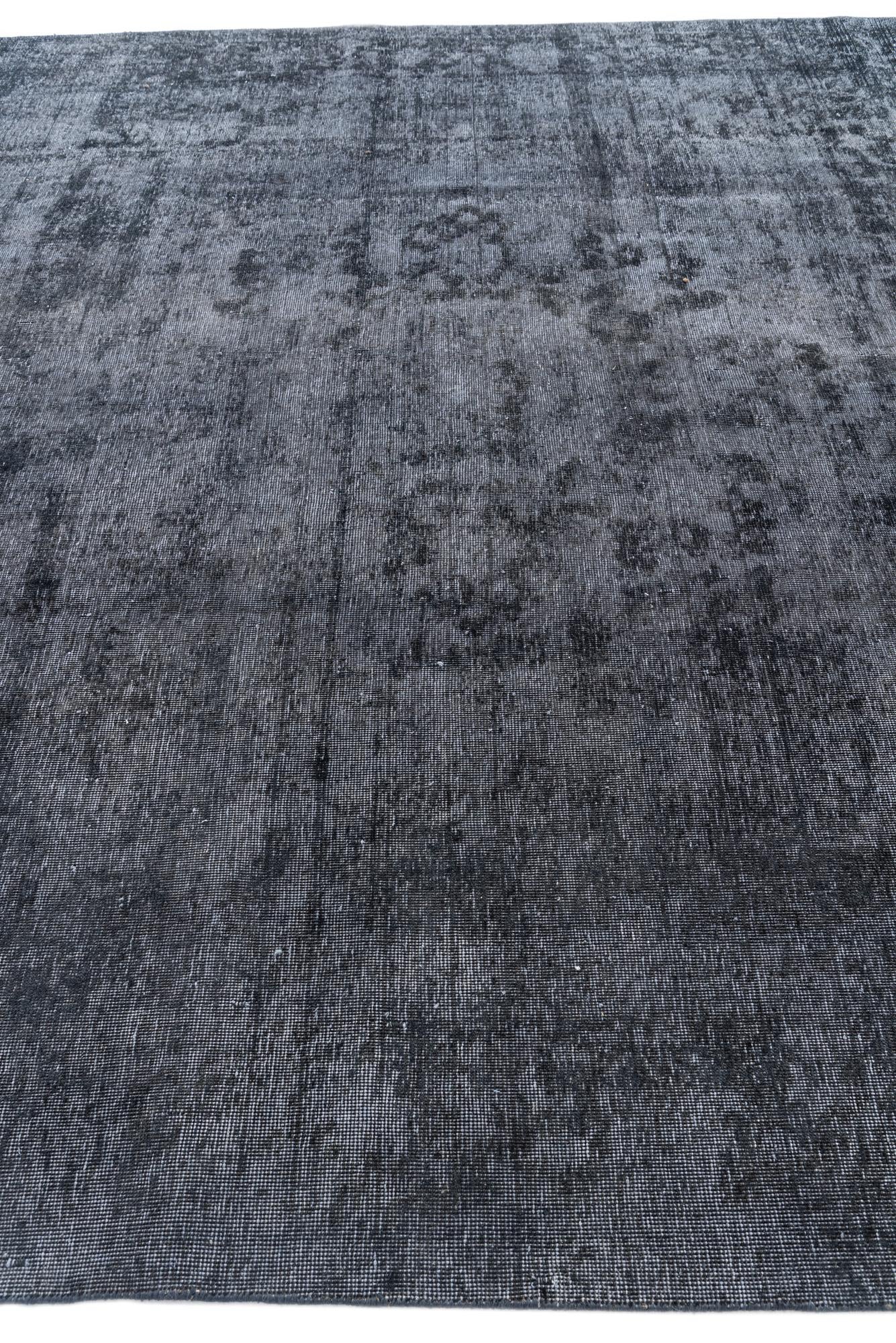 9' 4 x 13' 1 Hand Knotted Ultra Vintage Persian Wool Rug