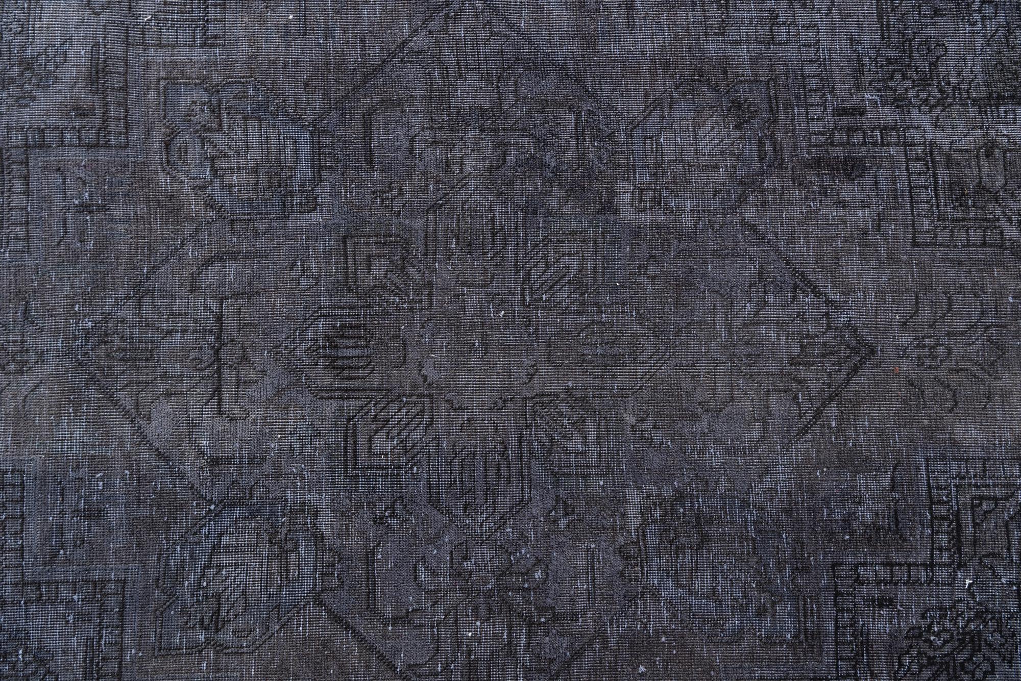 9' 3 x 12' 7 Hand Knotted Ultra Vintage Persian Wool Rug