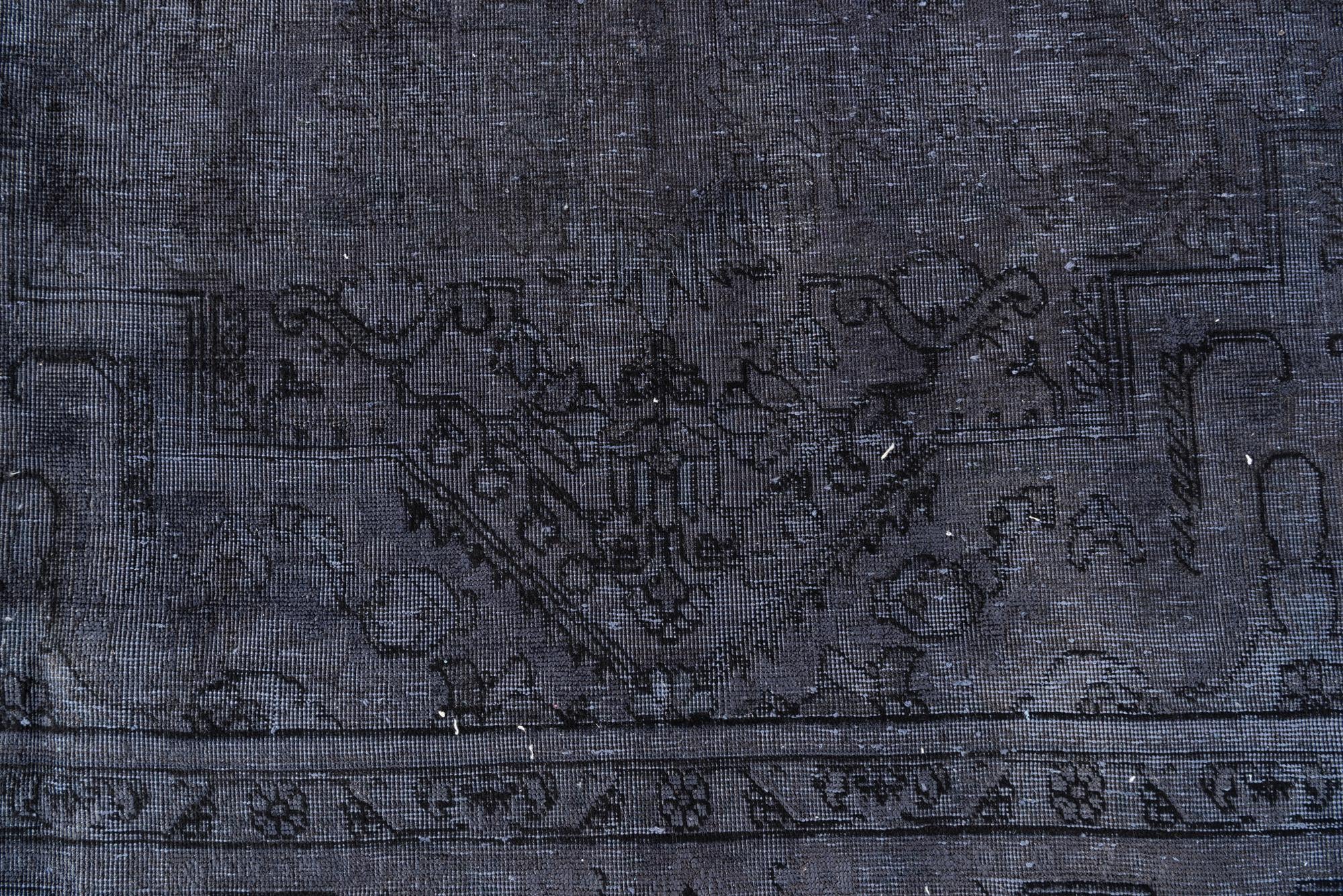 9' 3 x 12' 7 Hand Knotted Ultra Vintage Persian Wool Rug