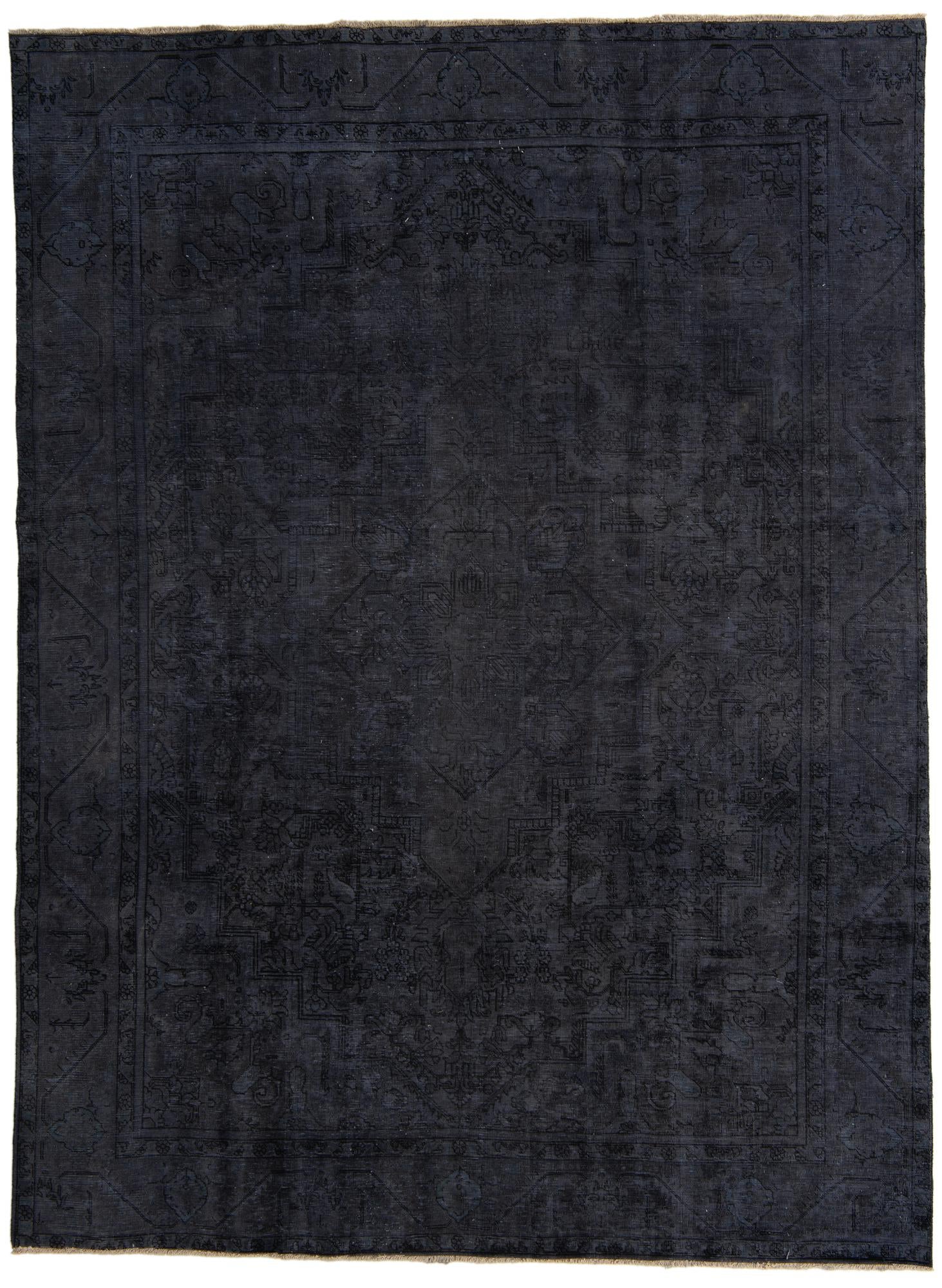 9' 3 x 12' 7 Hand Knotted Ultra Vintage Persian Wool Rug