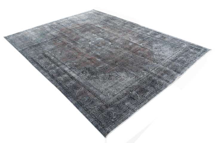 9' 9 x 12' 10 Hand Knotted Ultra Vintage Persian Wool Rug