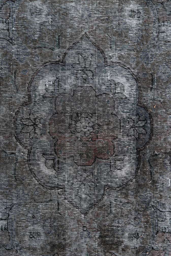 9' 9 x 12' 10 Hand Knotted Ultra Vintage Persian Wool Rug