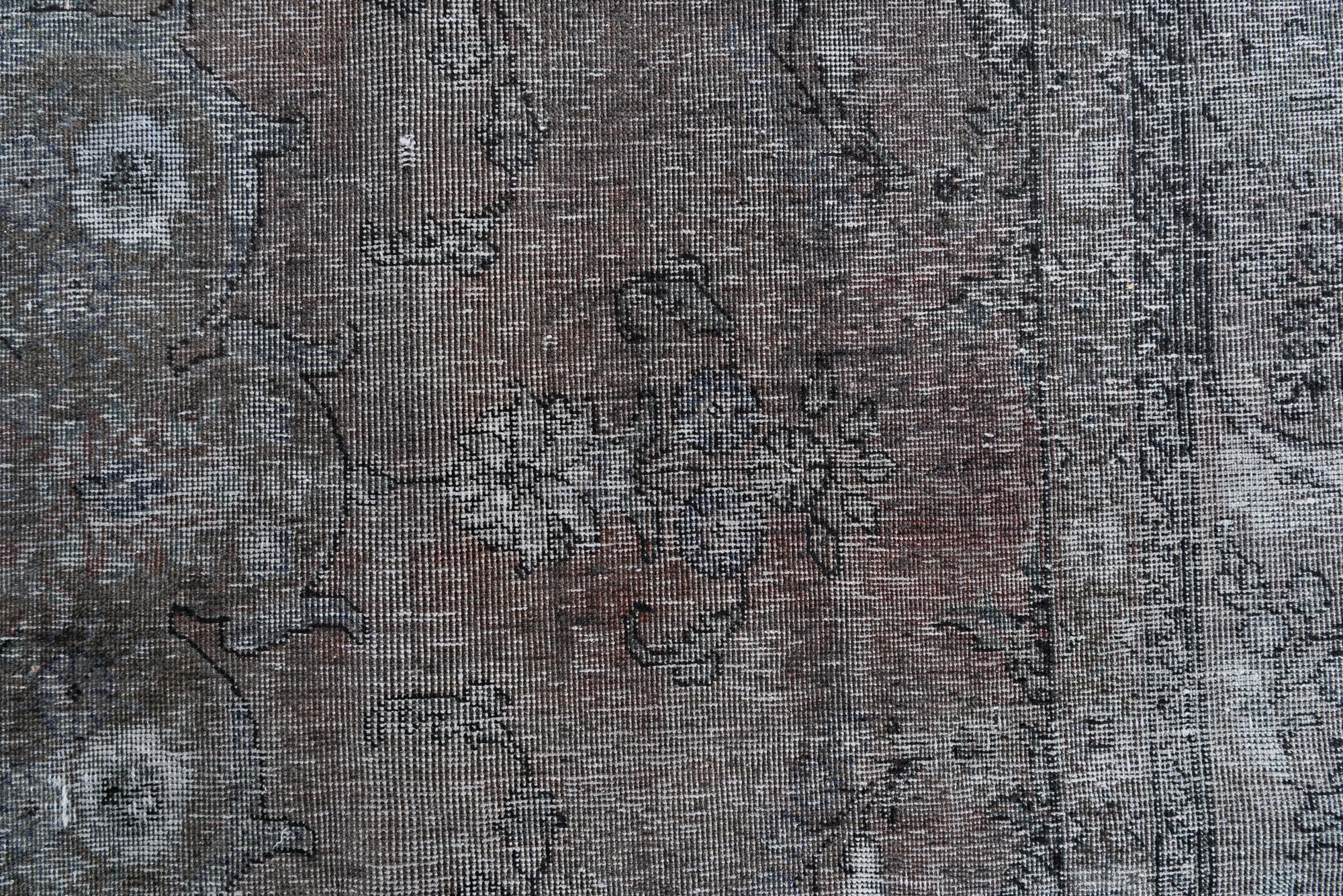 9' 9 x 12' 10 Hand Knotted Ultra Vintage Persian Wool Rug