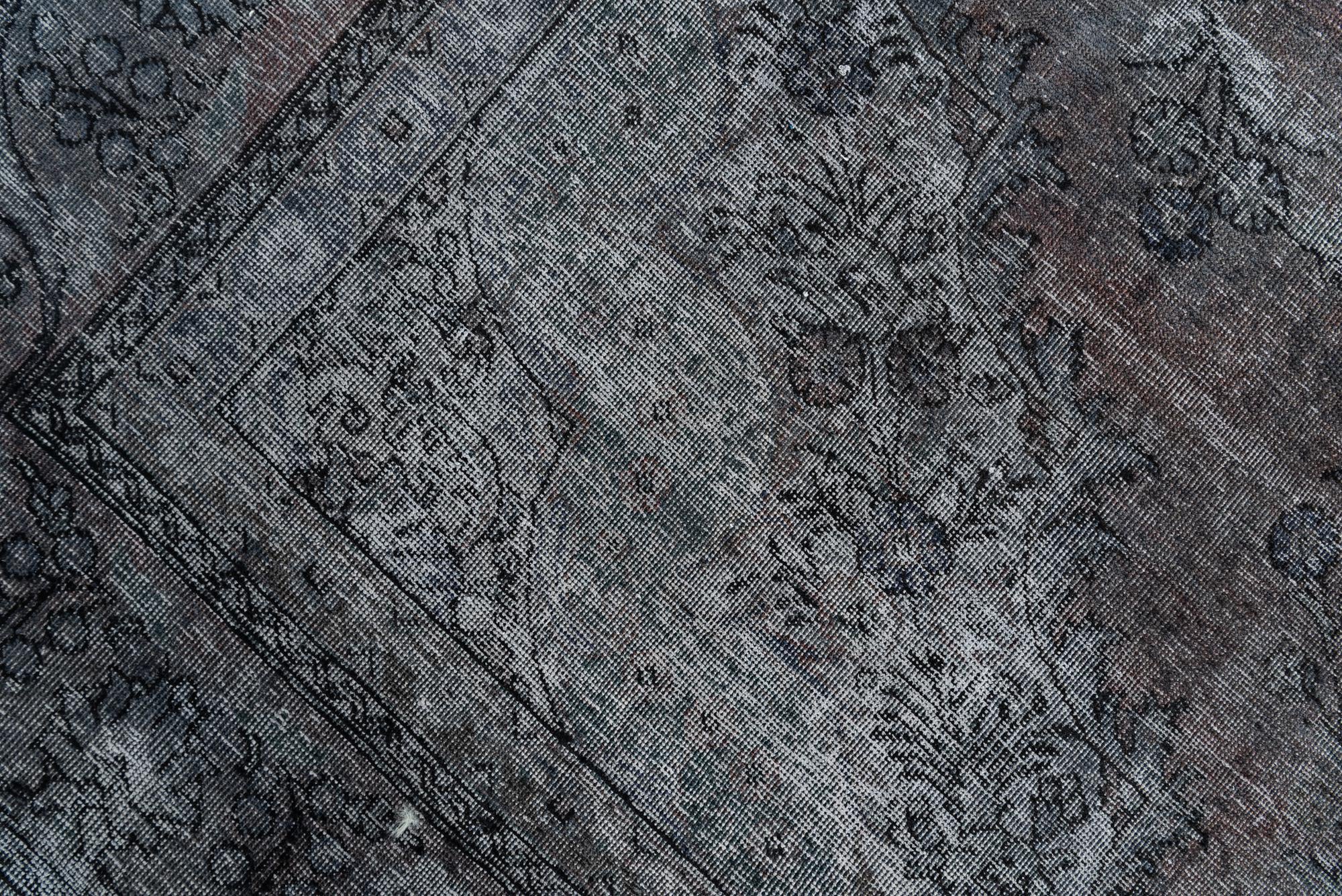 9' 9 x 12' 10 Hand Knotted Ultra Vintage Persian Wool Rug