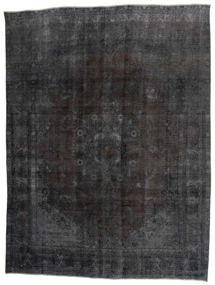 9' 9 x 12' 10 Hand Knotted Ultra Vintage Persian Wool Rug