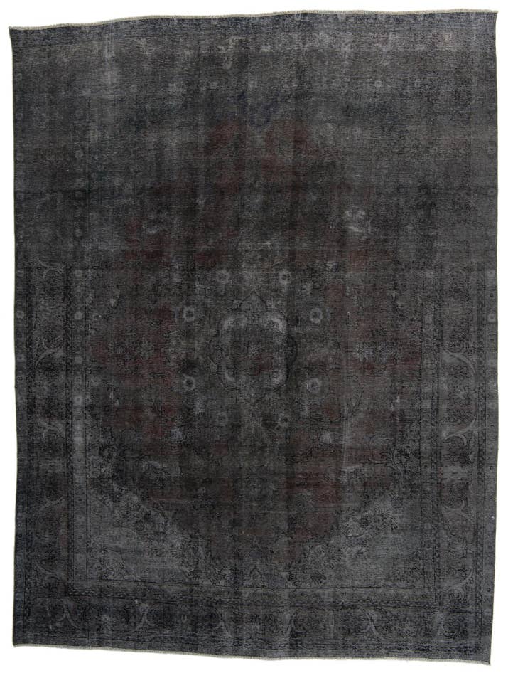 Detail image of 9' 9 x 12' 10 Hand Knotted Ultra Vintage Persian Wool Rug
