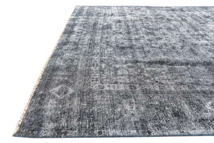 6' 8 x 9' 2 Hand Knotted Ultra Vintage Persian Wool Rug