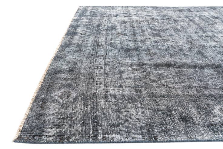 Detail image of 6' 8 x 9' 2 Hand Knotted Ultra Vintage Persian Wool Rug