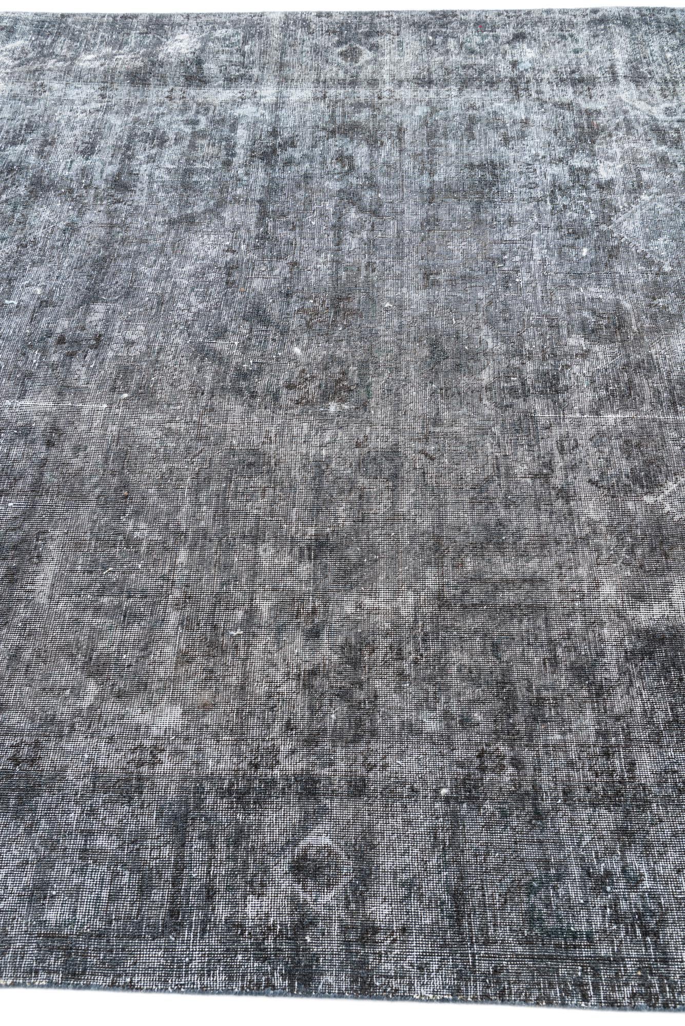 6' 8 x 9' 2 Hand Knotted Ultra Vintage Persian Wool Rug