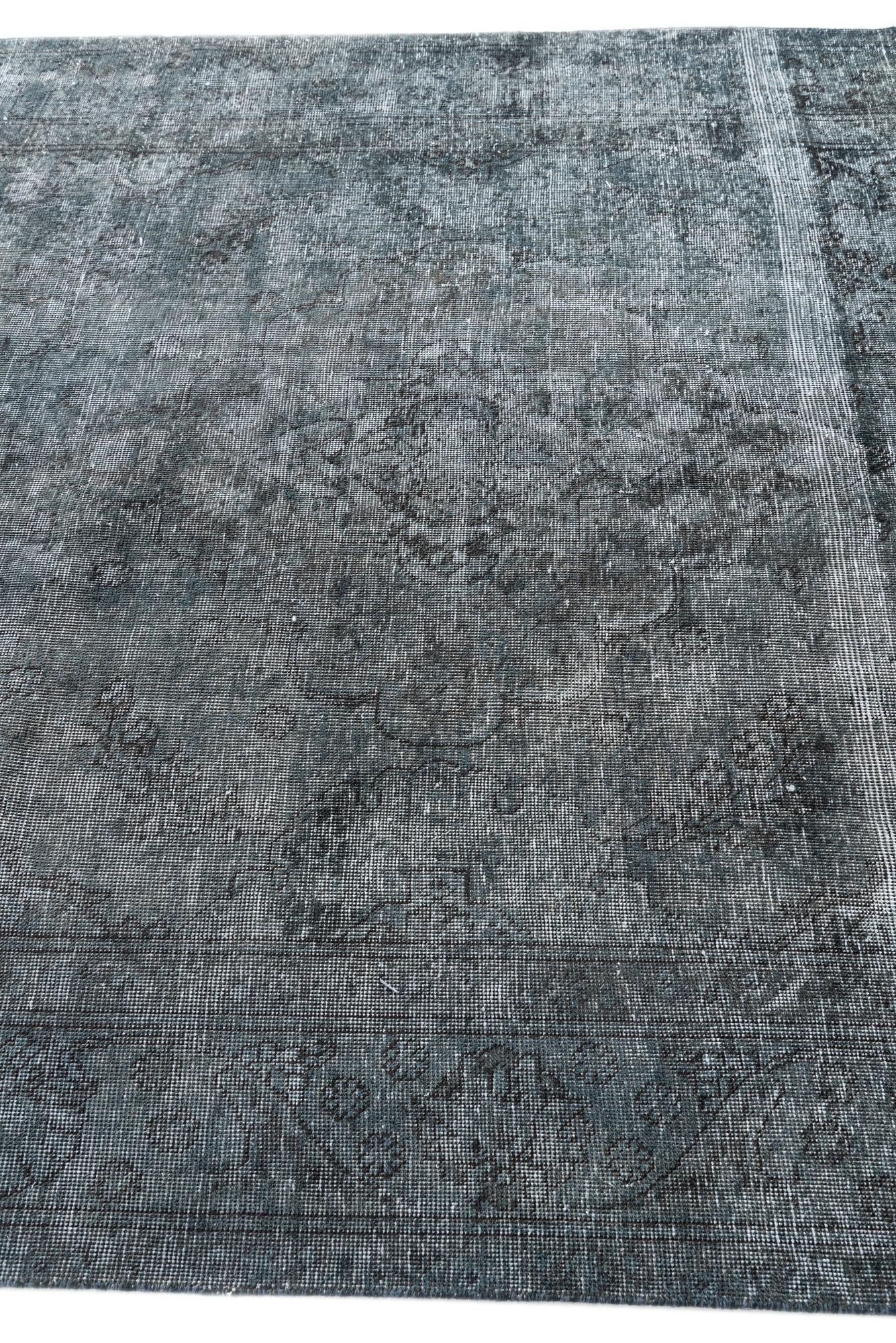 6' 5 x 9' 9 Hand Knotted Ultra Vintage Persian Wool Rug