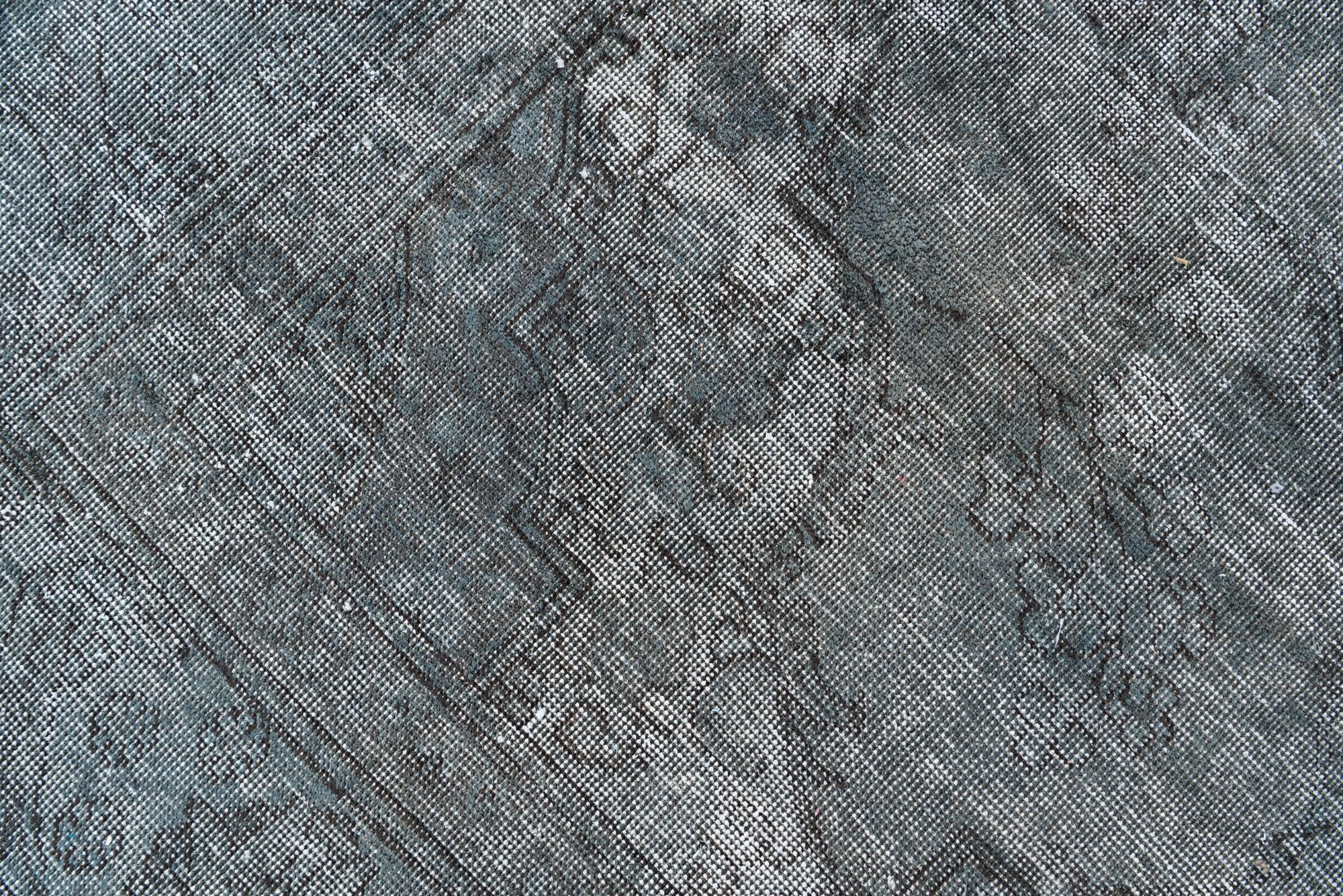 6' 5 x 9' 9 Hand Knotted Ultra Vintage Persian Wool Rug
