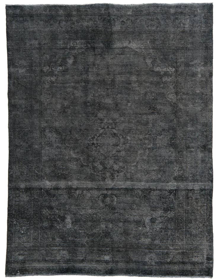 Detail image of 6' 5 x 9' 9 Hand Knotted Ultra Vintage Persian Wool Rug