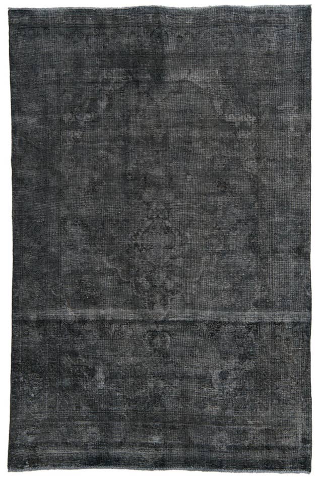 Detail image of 6' 5 x 9' 9 Hand Knotted Ultra Vintage Persian Wool Rug