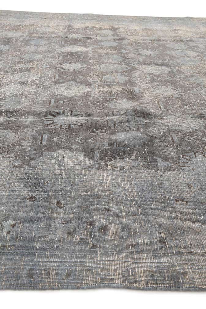 9' x 11' 9 Hand Knotted Ultra Vintage Persian Wool Rug