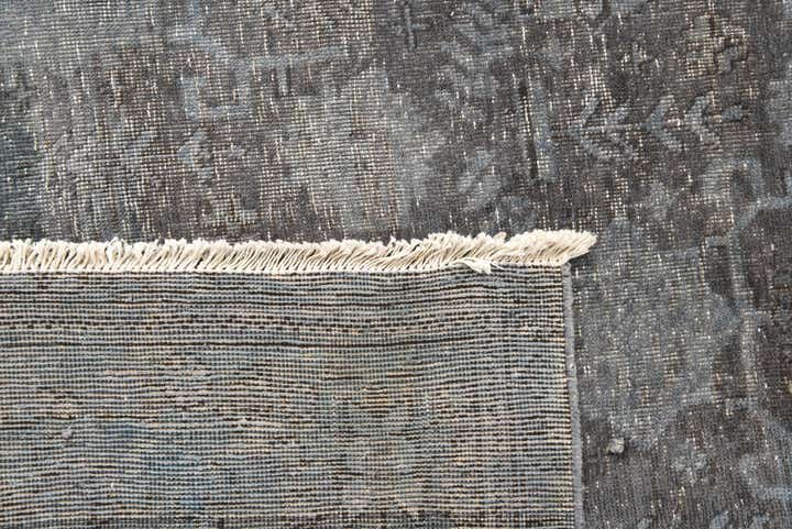 9' x 11' 9 Hand Knotted Ultra Vintage Persian Wool Rug