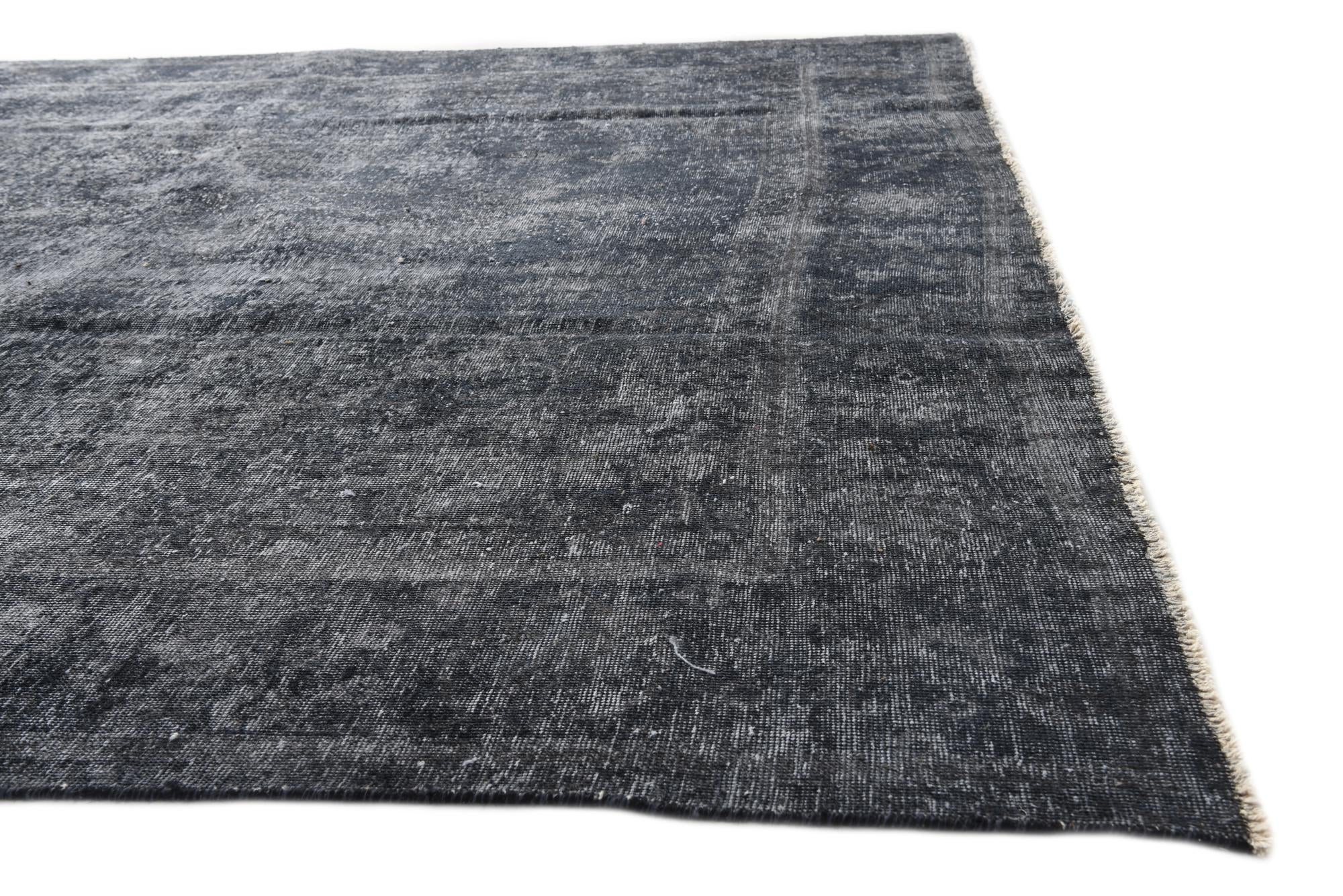 9' 2 x 12' 2 Hand Knotted Ultra Vintage Persian Wool Rug