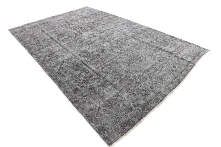Detail image of 7' 7 x 11' 10 Hand Knotted Ultra Vintage Persian Wool Rug