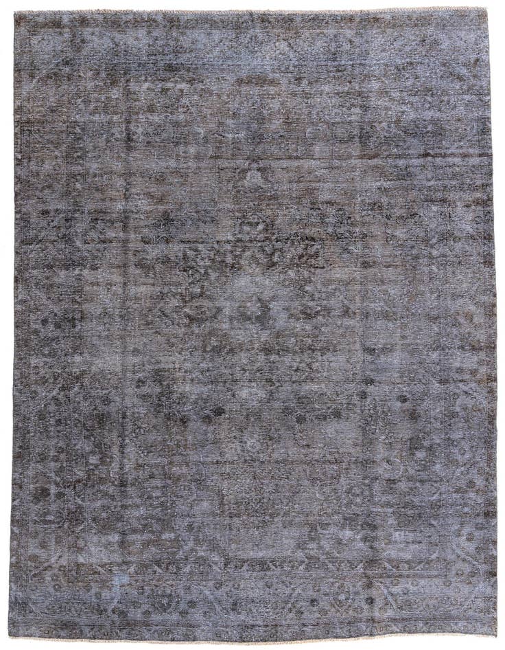 Detail image of 7' 7 x 11' 10 Hand Knotted Ultra Vintage Persian Wool Rug