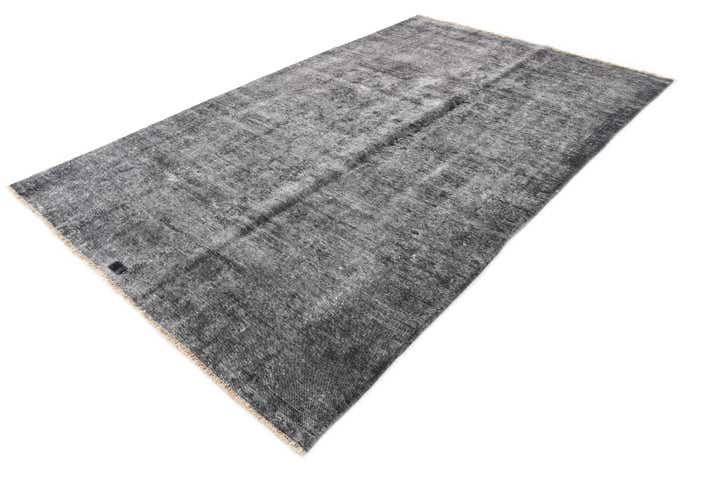 6' 4 x 10' Hand Knotted Ultra Vintage Persian Wool Rug