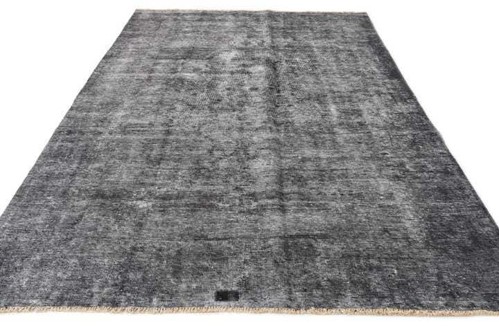 6' 4 x 10' Hand Knotted Ultra Vintage Persian Wool Rug