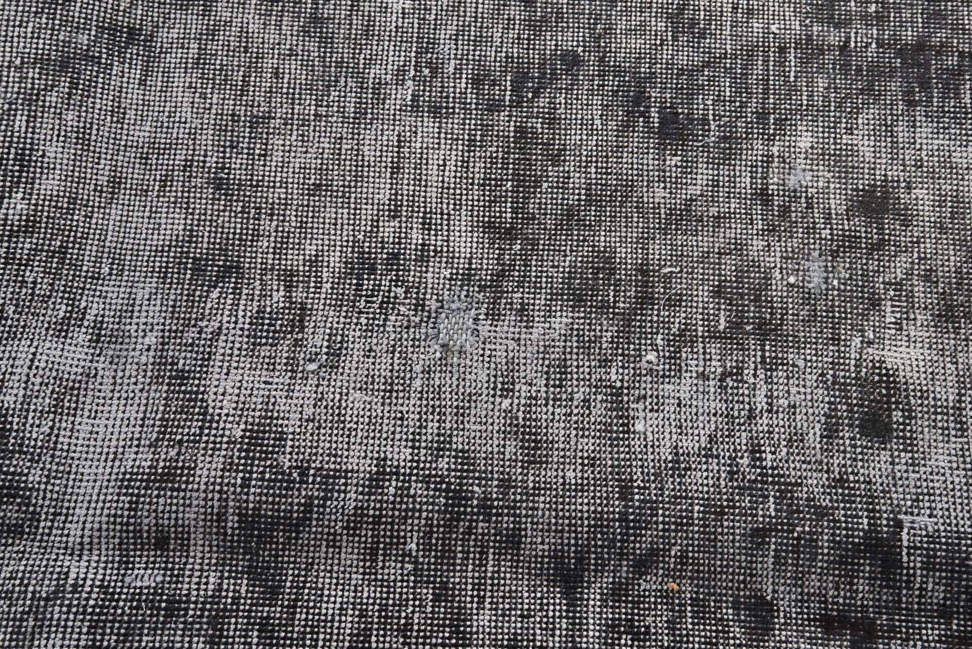 6' 4 x 10' Hand Knotted Ultra Vintage Persian Wool Rug